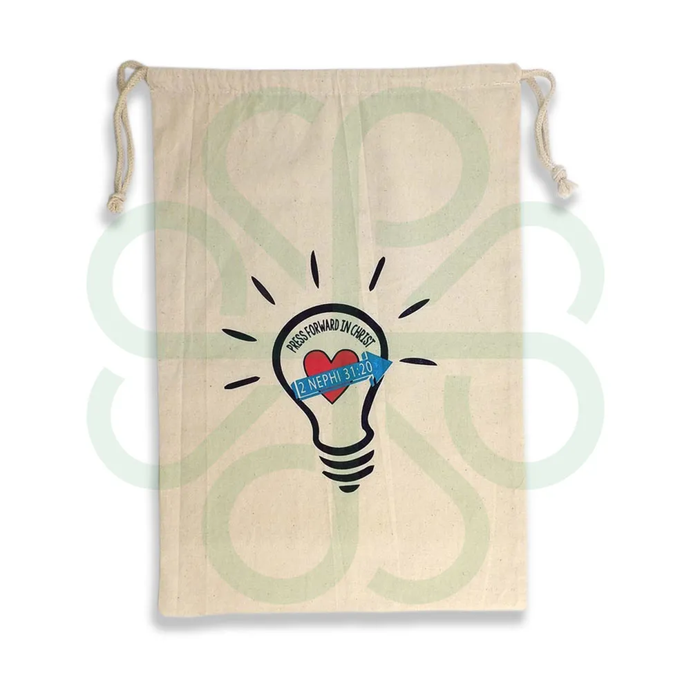 Dual Cord Canvas Drawstring Bag CP1053 Dual Cord Canvas Drawstring Bag CP1053
