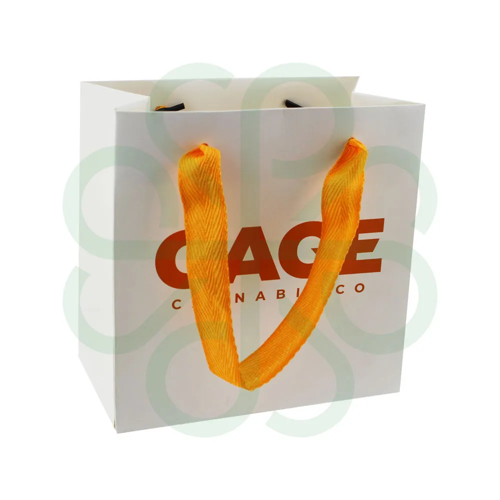 Matte Laminate Euro Tote Bag w/ Ribbon Handle CP1068 Matte Laminate Euro Tote Bag w/ Ribbon Handle CP1068
