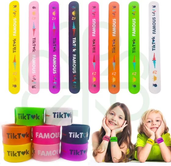 Silicone Slap Bracelet CP1096