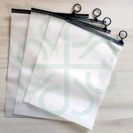 PE Plastic Zippered Poly Bag CP1224